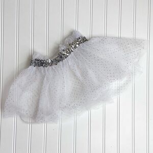 Glittery dot tulle tutu
